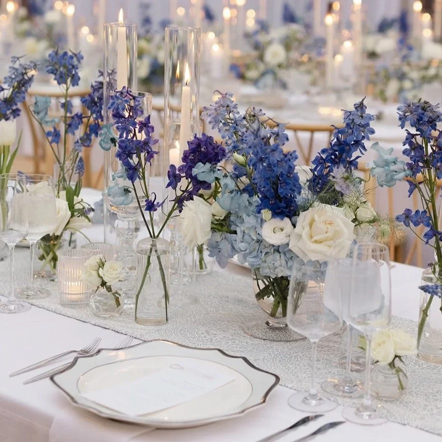 All about complementing the table, not competing&hellip; 
Soft tone on tone, layered textures, and thoughtful paper details let the florals and place settings shine while still tying everything together. Day-of stationery may be subtle, but it plays 