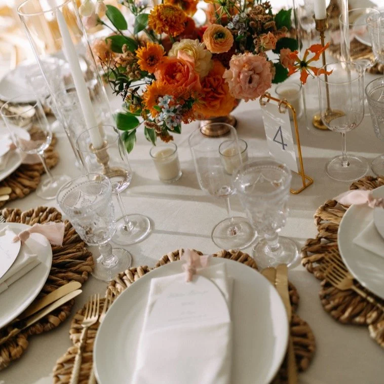 Vibrant blooms, layered textures, and thoughtful paper details designed to create unforgettable moments around the table. 

From delicate menus to modern table numbers, we love how stationery can quietly elevate the entire guest experience.

Statione