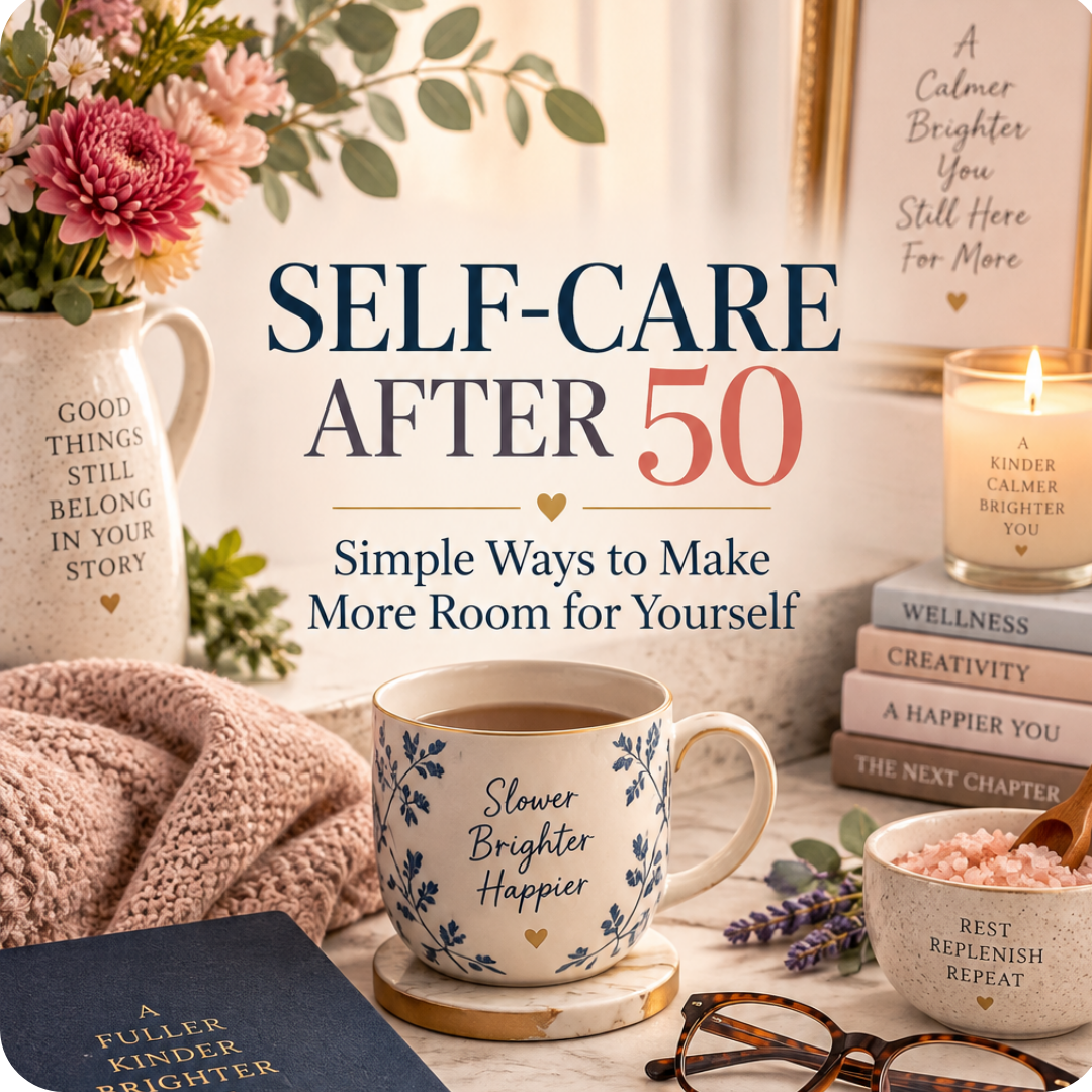 Self-Care After 50: Simple Ways to Make More Room for Yourself