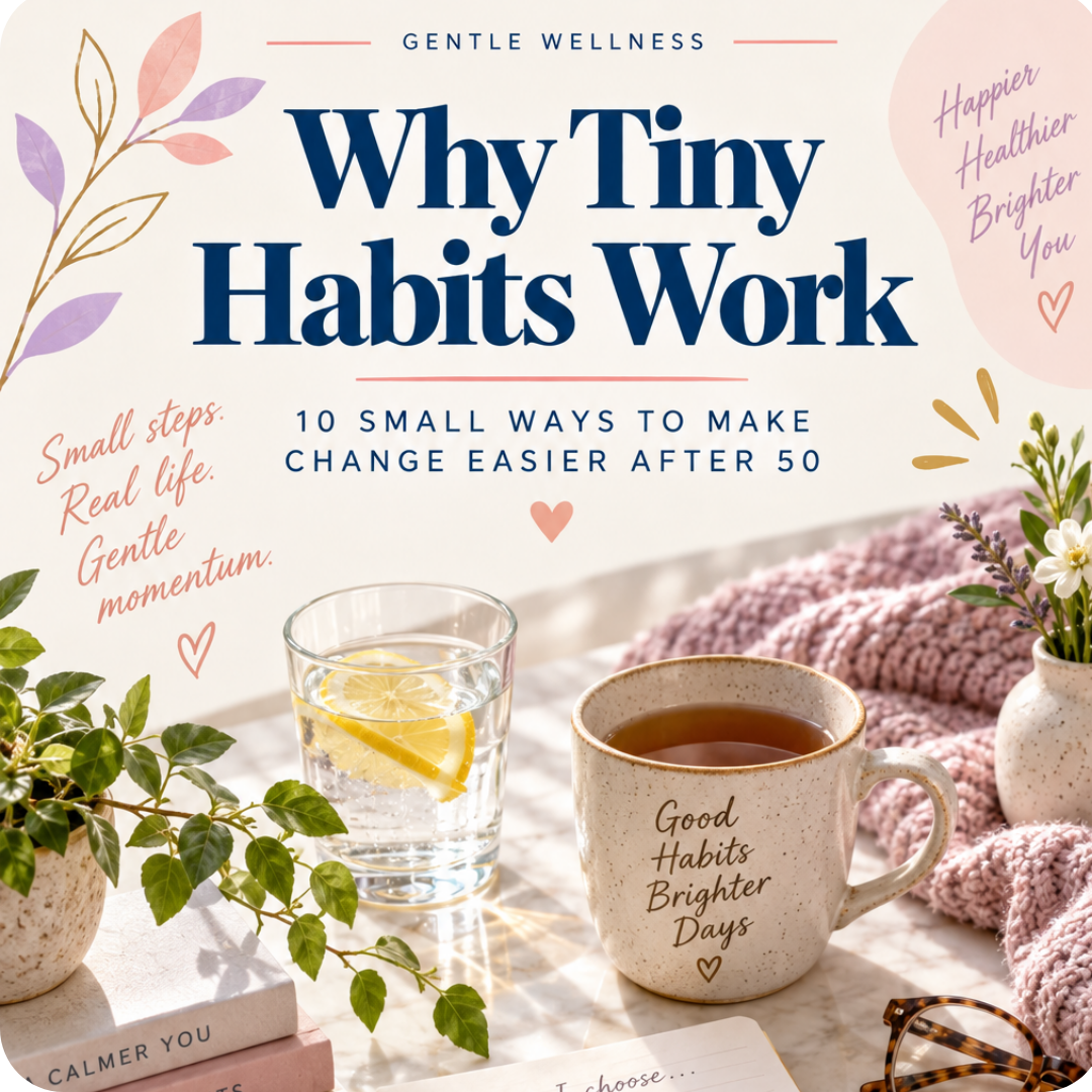 Why Tiny Habits Work: 10 Small Ways to Make Change Easier After 50