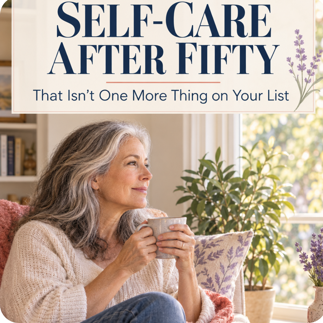 Self-Care After Fifty That Isn’t One More Thing on Your List