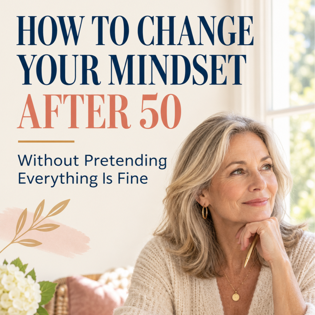How to Change Your Mindset After 50—Without Pretending Everything Is Fine