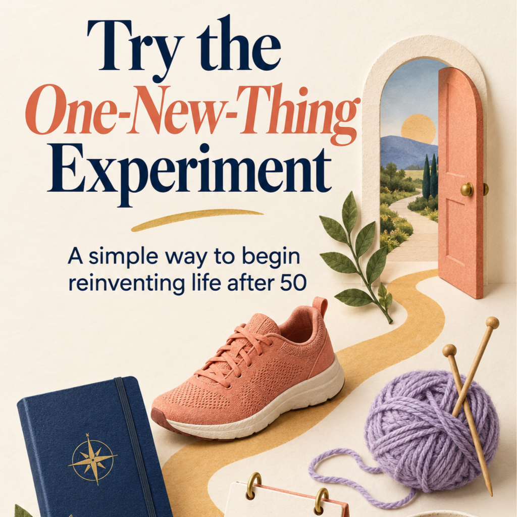 Reinvention After 50: Try the One-New-Thing Experiment