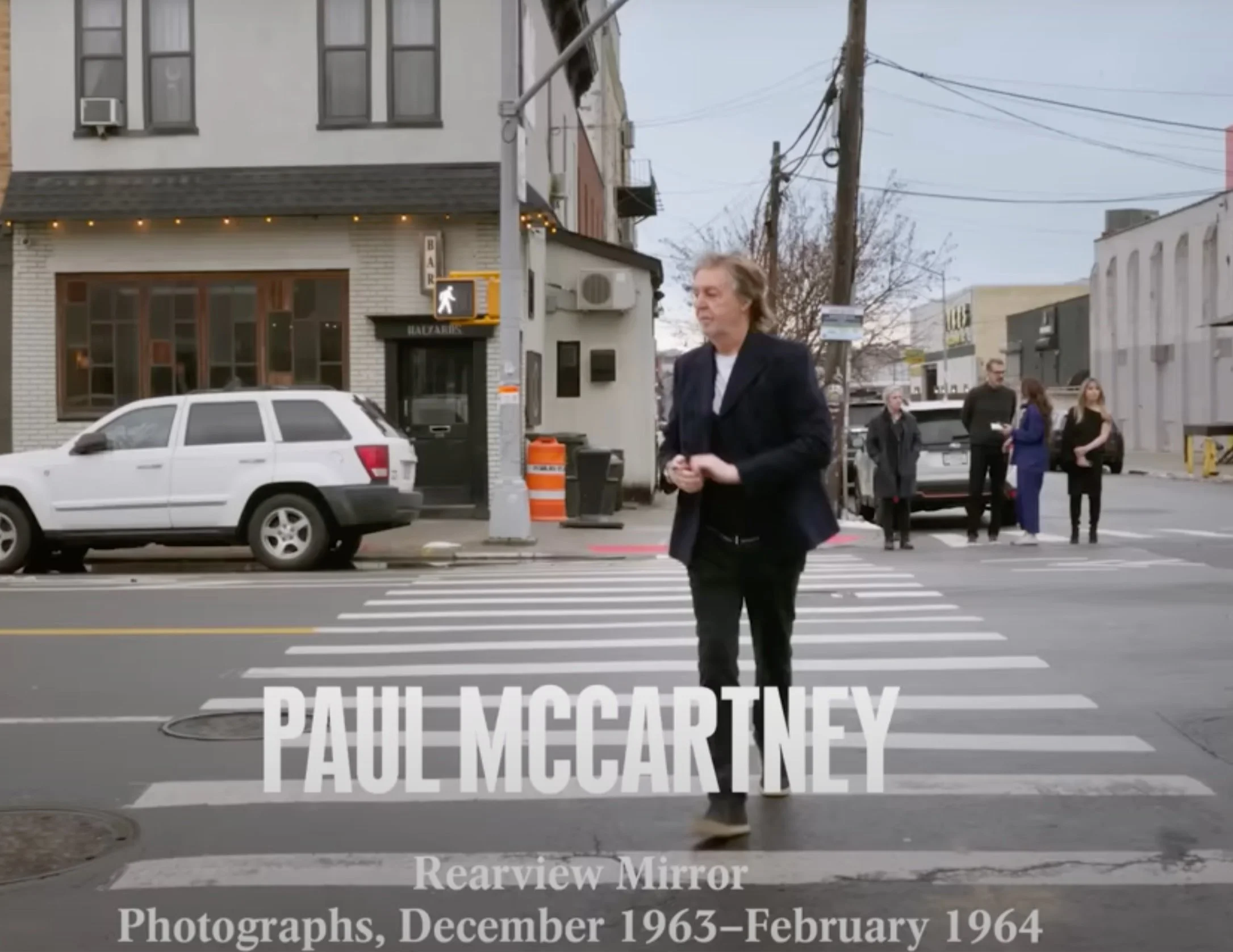Paul McCartney's "Rearview Mirror" exhibition at The Gagosian