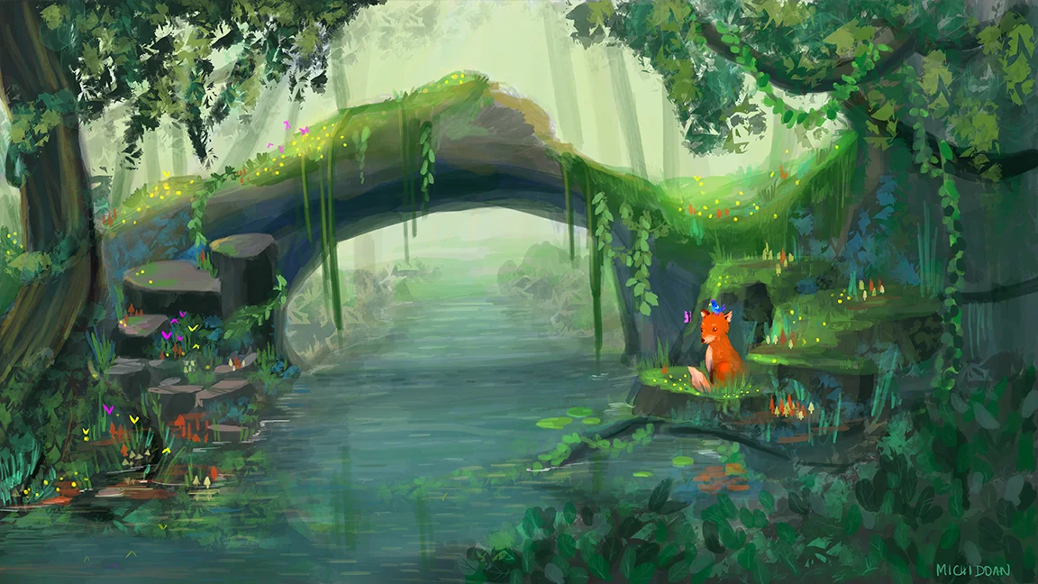 Friendship of the Bird and the Fox