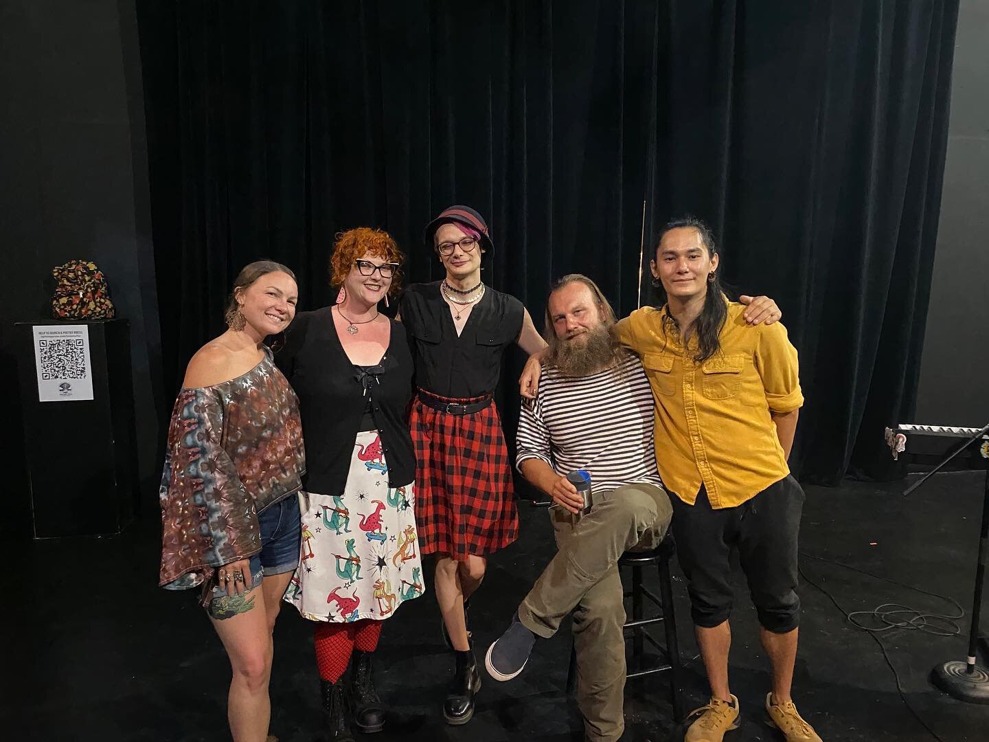 Feelin&rsquo; so grateful after the @lightshippress poetry showcase that happened last Tuesday at @cohotheatre! It&rsquo;s a true honor to share the bill with some of the most talented poets in the PNW, and even more of an honor to call them friends.