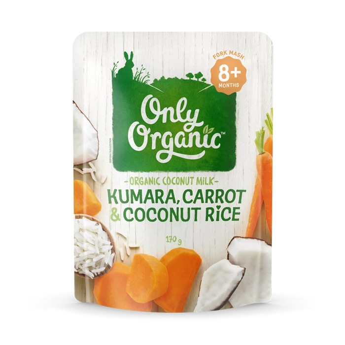 Kumara Carrot &amp; Coconut Rice