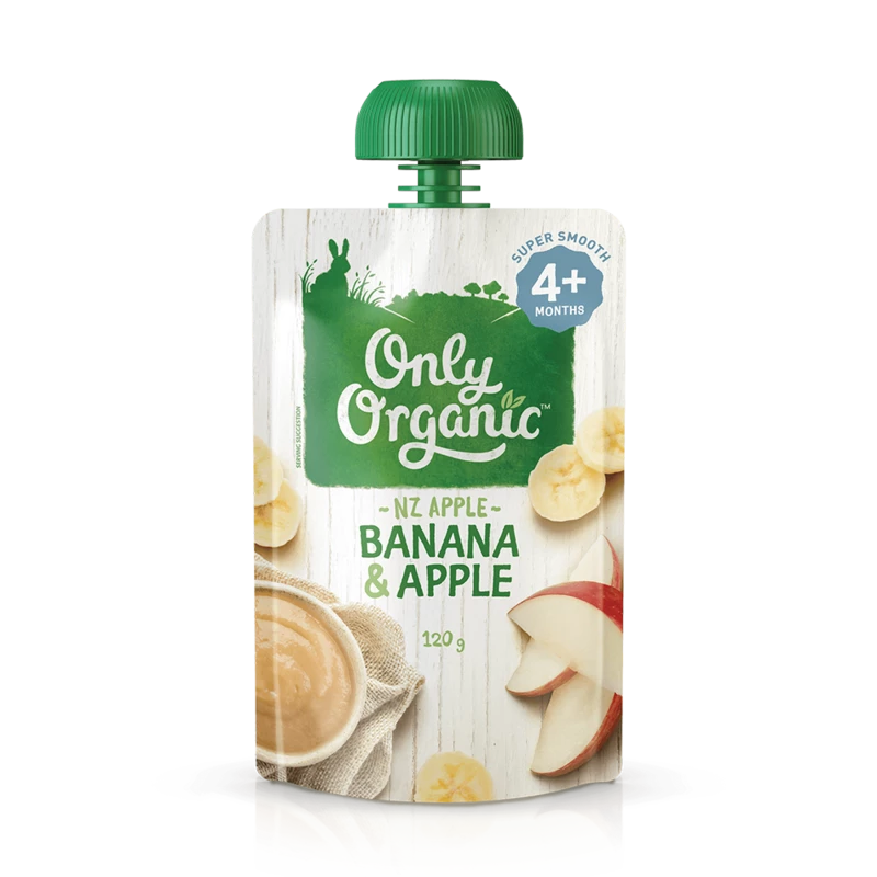 organic baby food 4 months