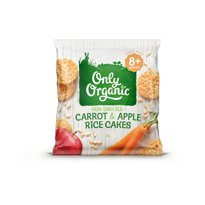 Carrot &amp; Apple Rice Cakes