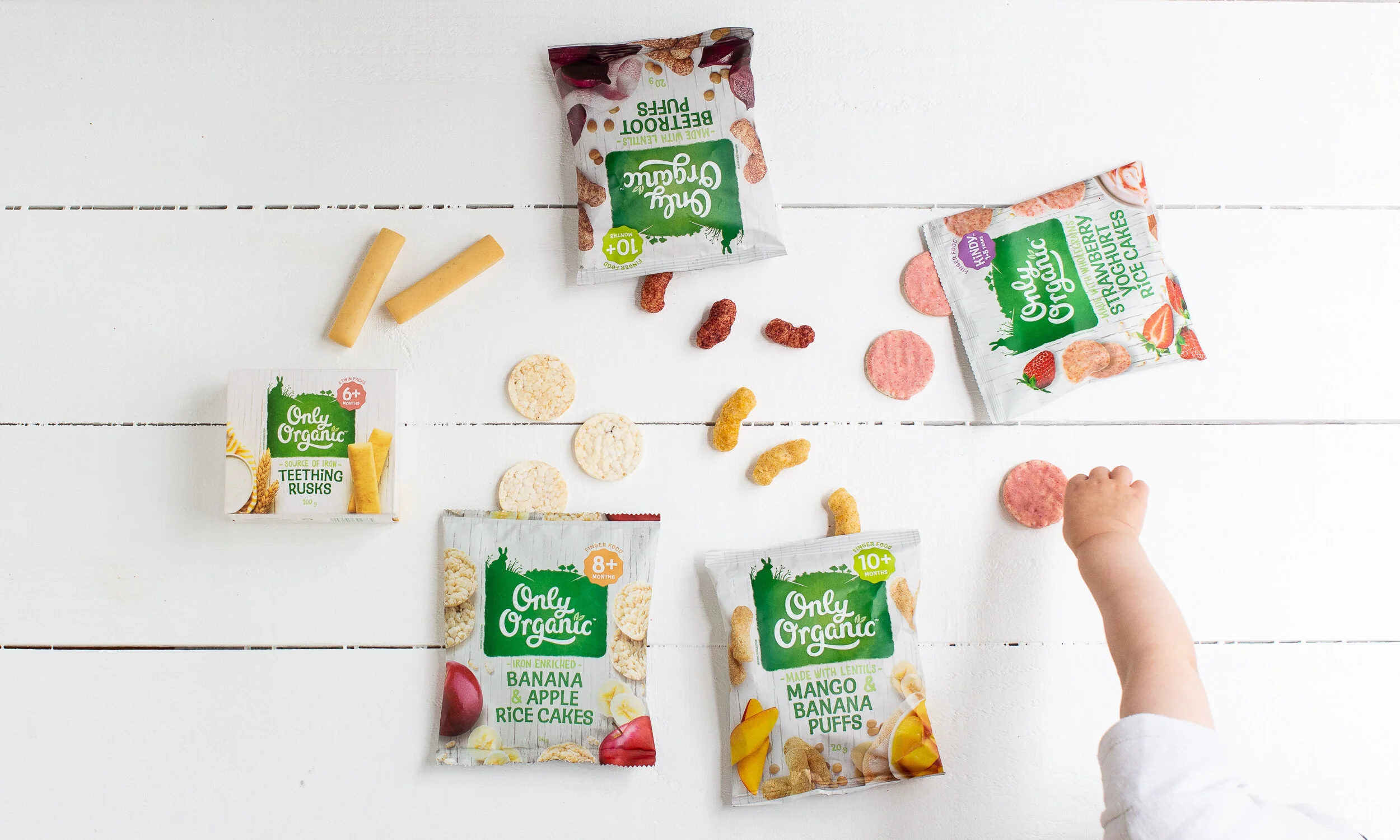 organic teething rusks