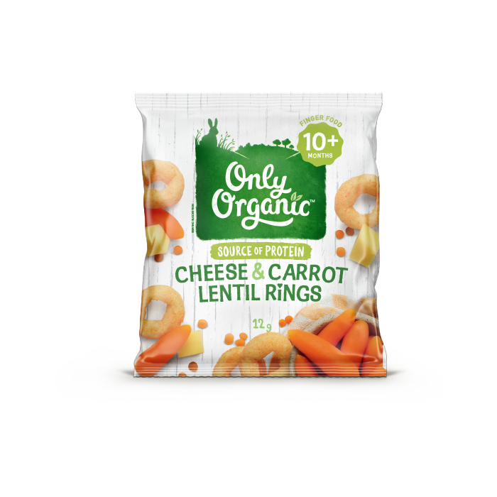 Cheese &amp; Carrot Lentil rings