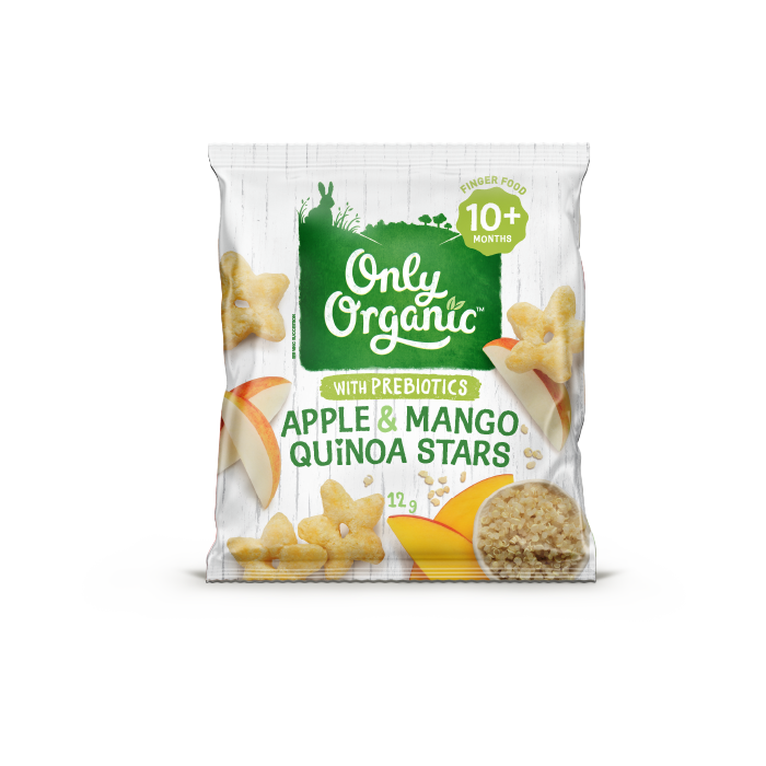 Apple &amp; Mango Quinoa Stars