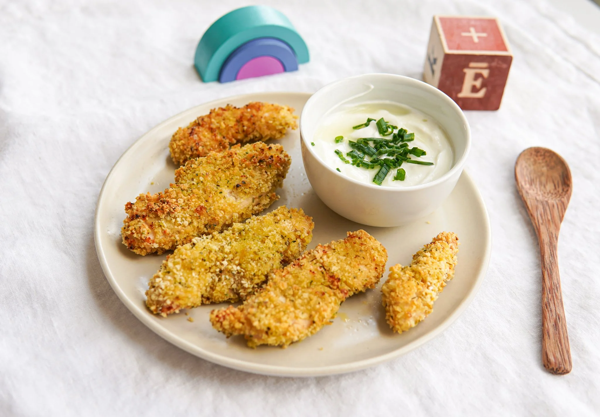 Crumbed Chicken Tenders, by Libby — Only Organic