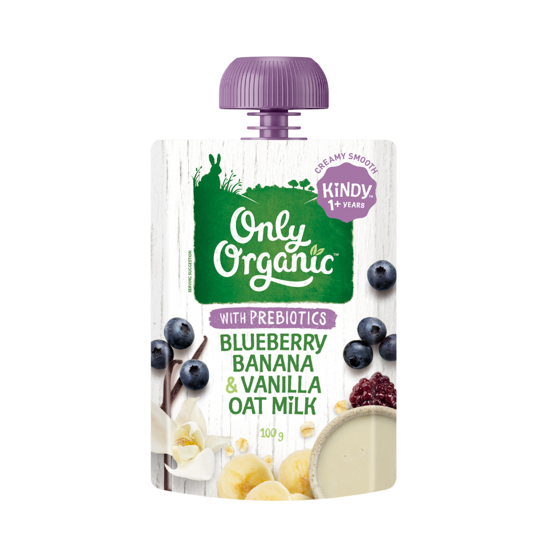 BLUEBERRY BANANA VANILLA & OAT MILK — Only Organic
