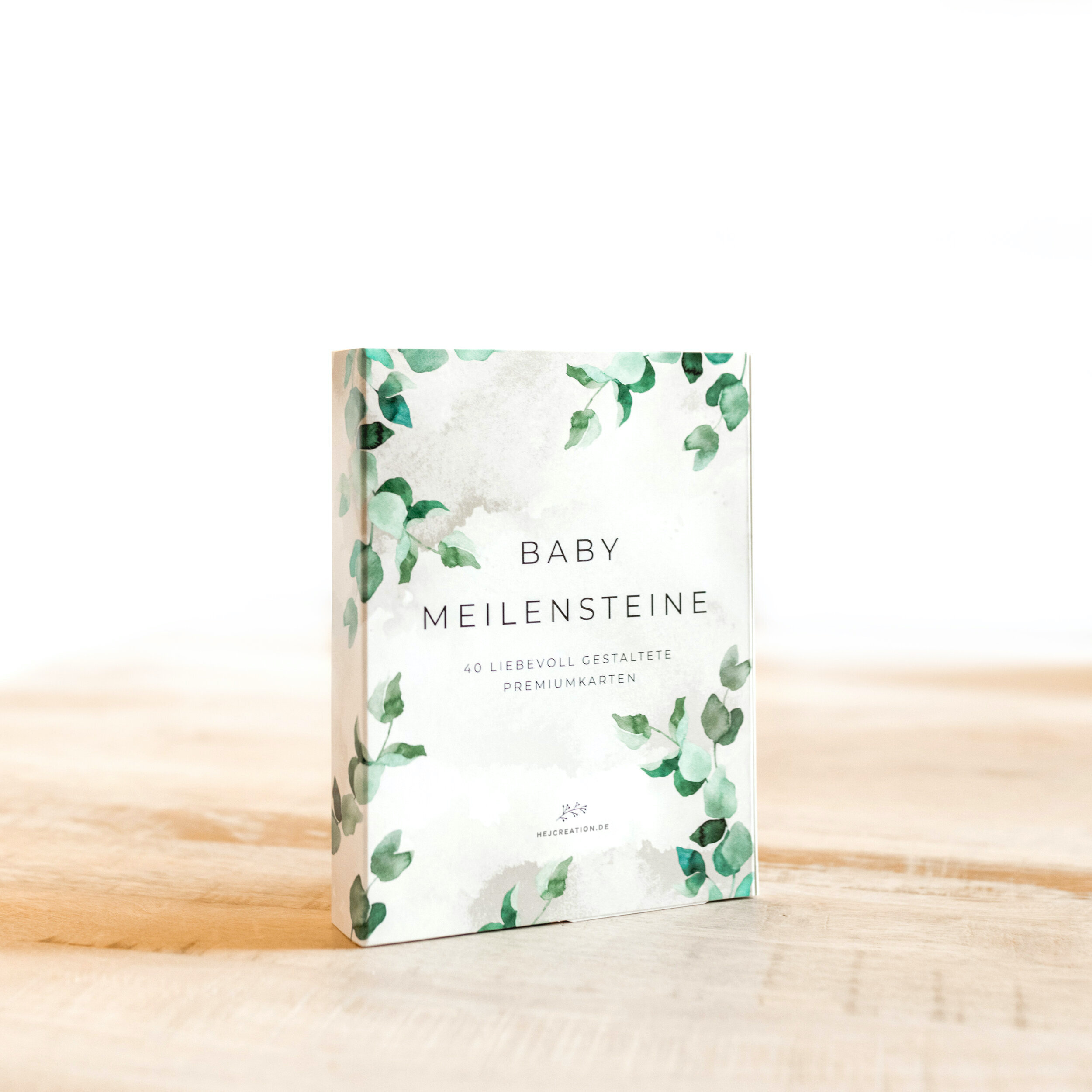 40 Baby Meilenstein-Karten Für Jung Und Mädchen Mit Hochwertiger Geschenkbox 