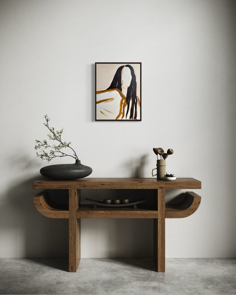 Linger Original Art Elise Mendelle In Situ.PNG