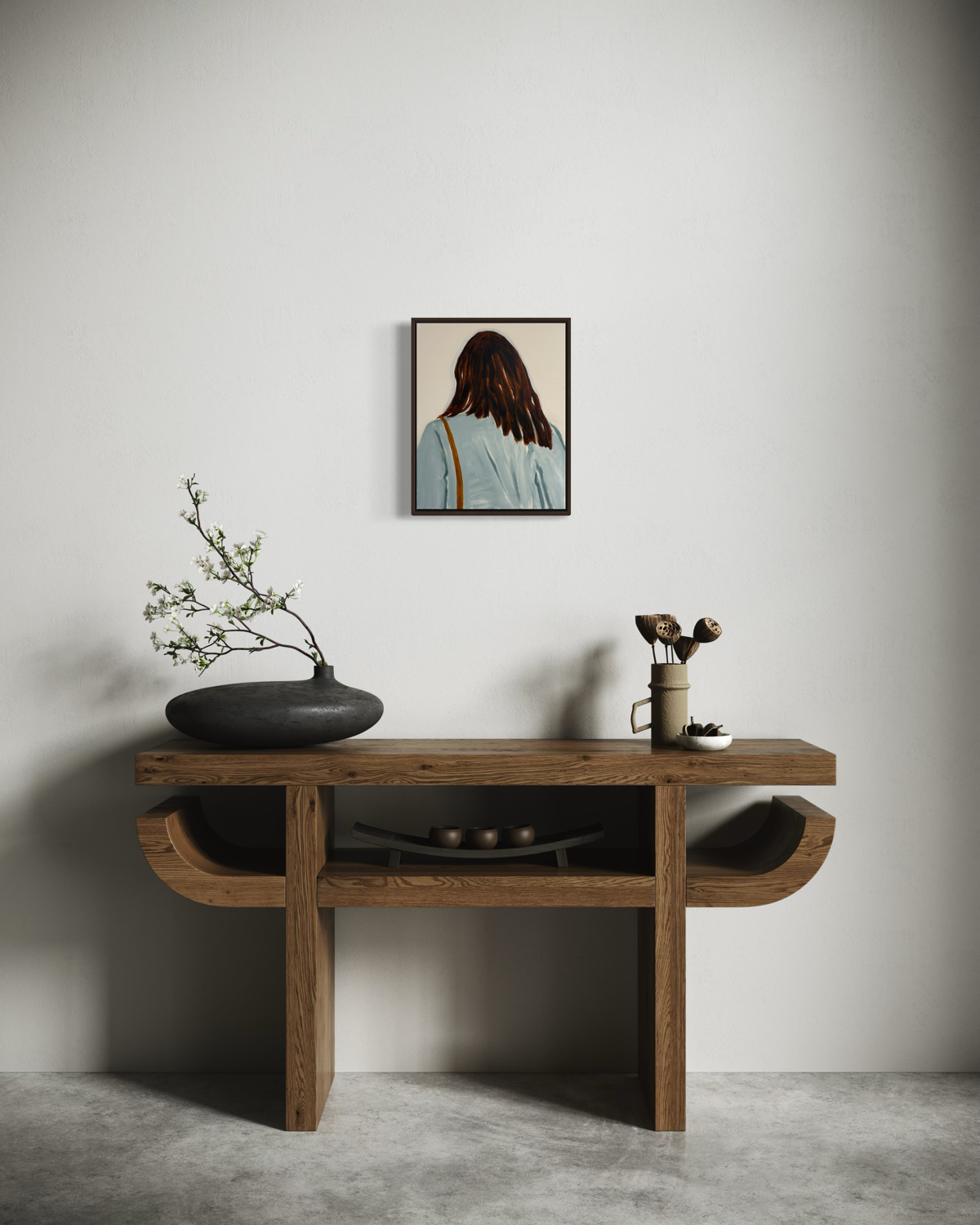 Head Held High Elise Mendelle Original Painting In Situ.PNG