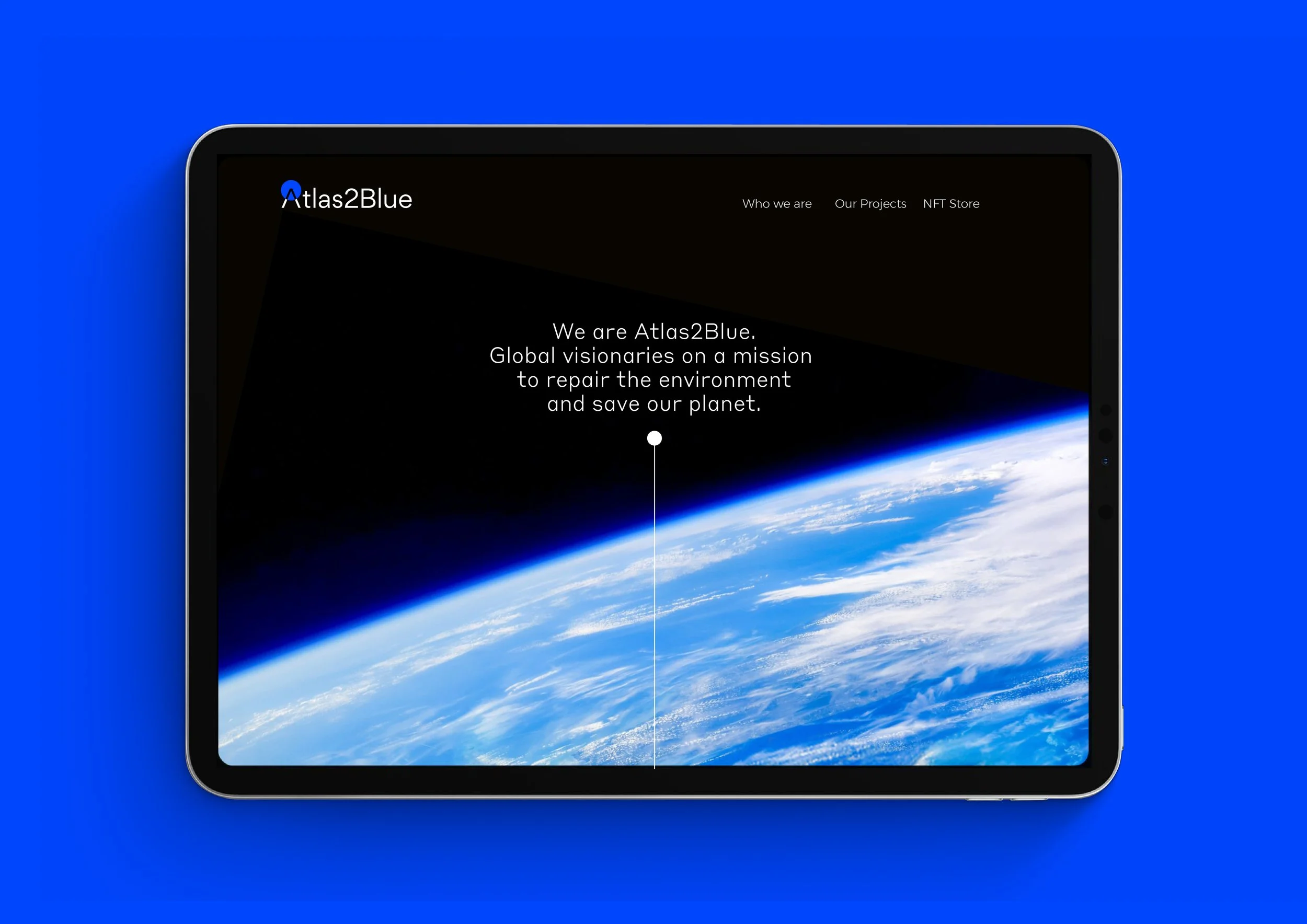 Atlas2Blue Brand Identity Website Design