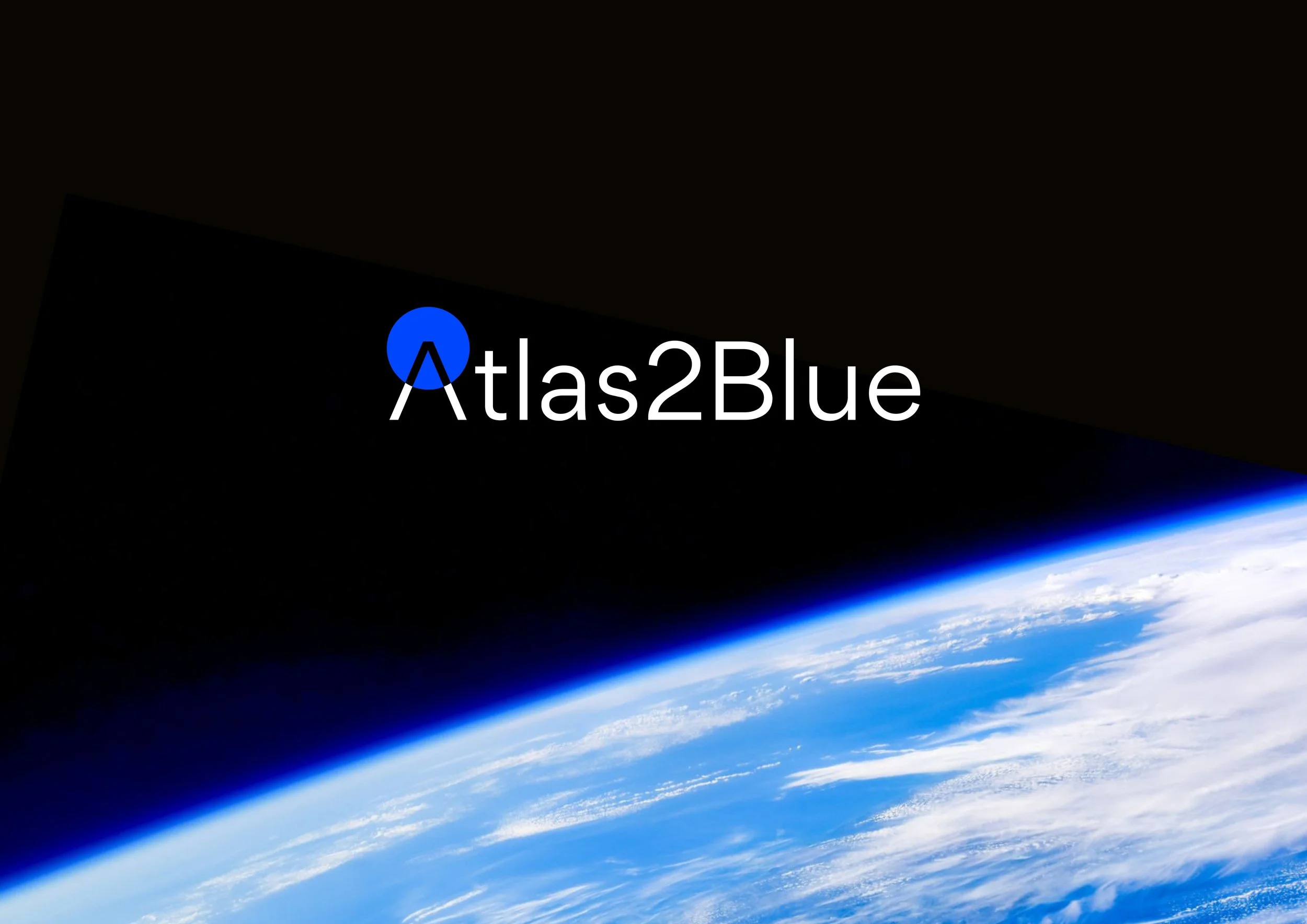 Atlas2Blue Brand Identity Logo Design
