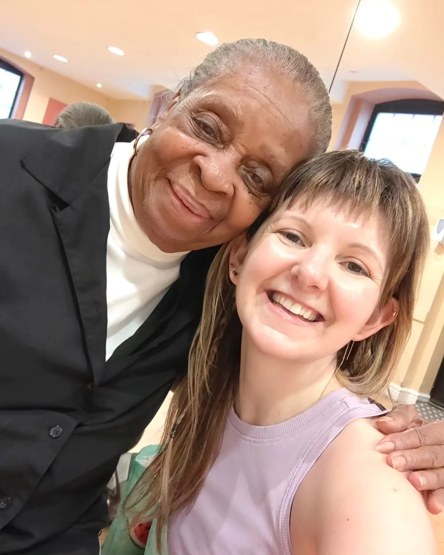 Thank you @jiveswing for the opportunity to dance for Barbara Billups and share a shuffle with Chester Whitmore 

Savoy Jazz Jam 2024