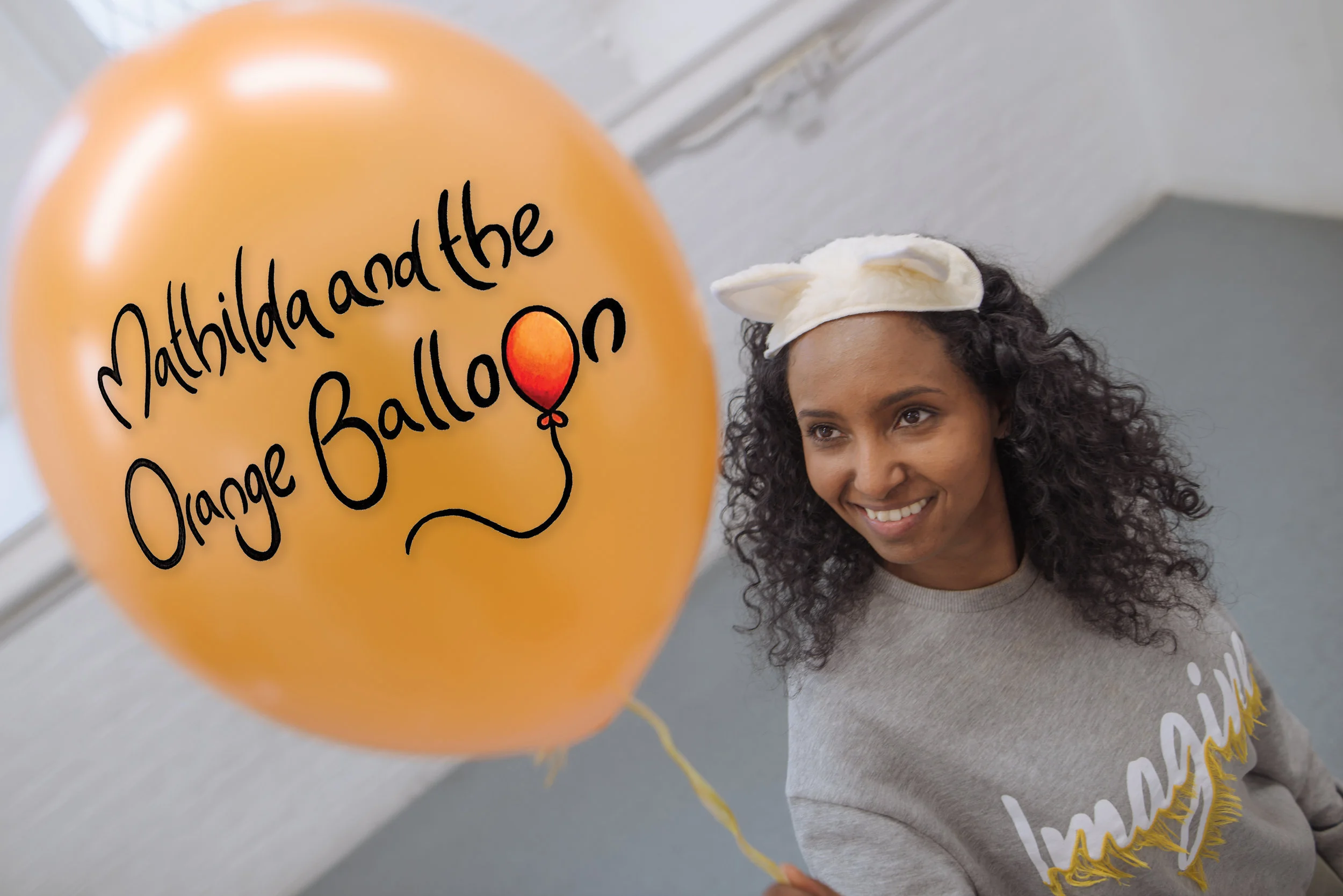  Hermon Berhane as Mathilda. Illustrations by Jo Sargeant/LittleSarge. Photo by David Monteith-Hodge/Photographise. 