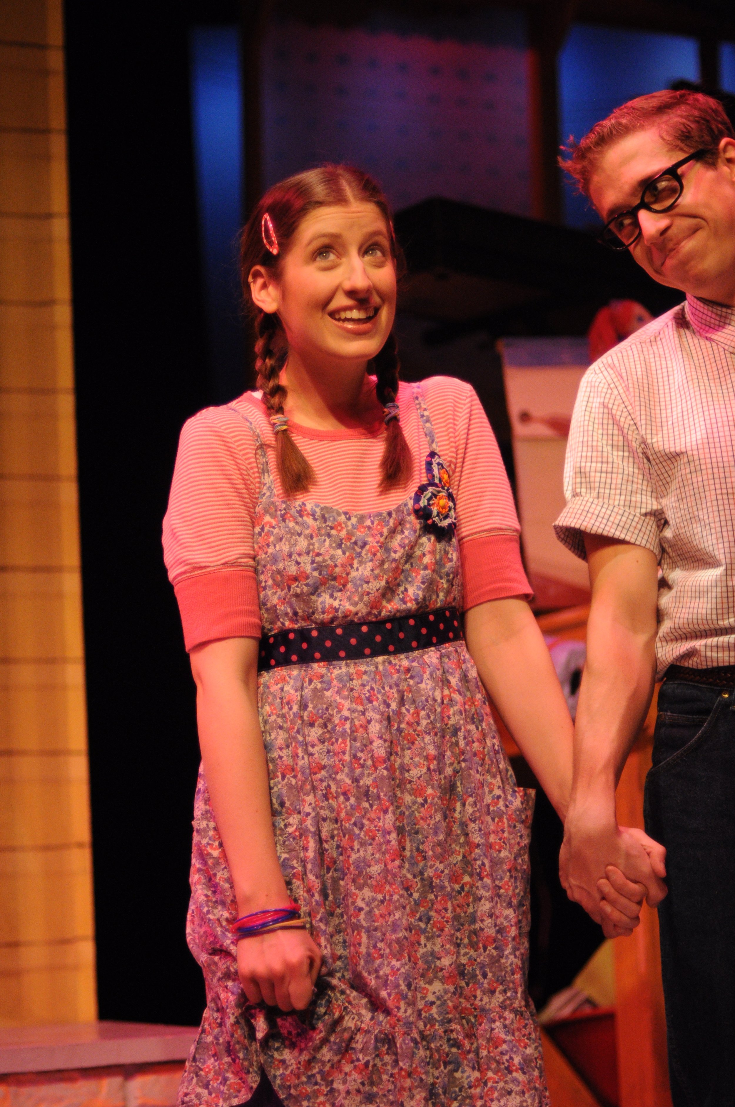 As Edwina (Swing) in "Dear Edwina" at the Daryl Roth Theater's DR2