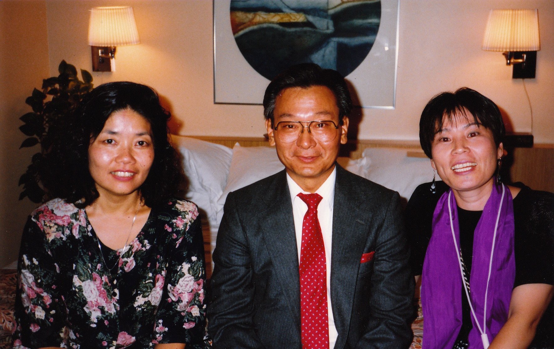 Yasuko Sakamoto along with her co-founders Bill Watanabe and Evelyn Yoshimura 