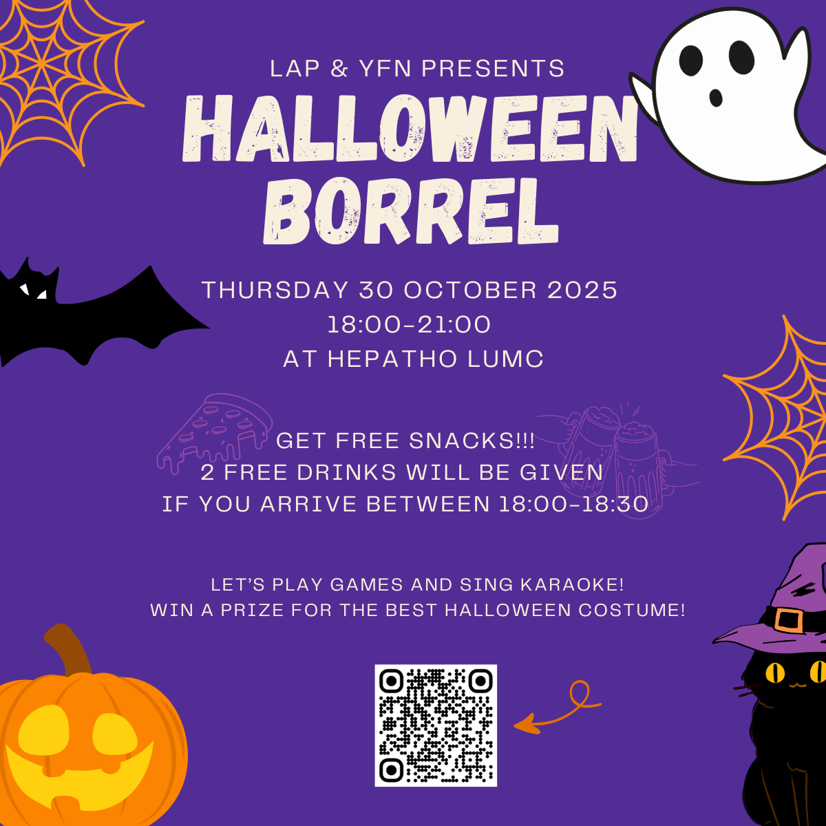 Halloween borrel