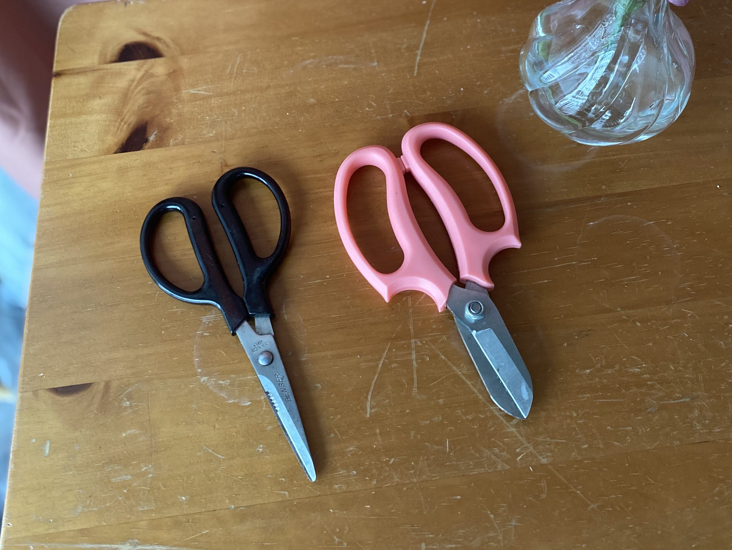 Plastic Scissors For Cream Flower 1539 Tool Baking Kitchen Receptacle Cut Tools
