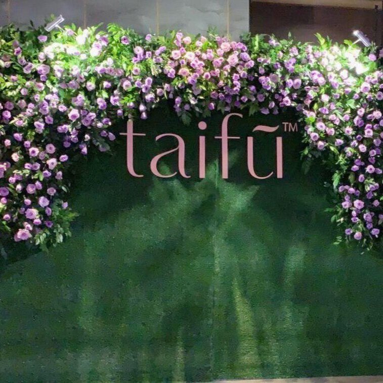 Wall Backdrop Florals for Taifu