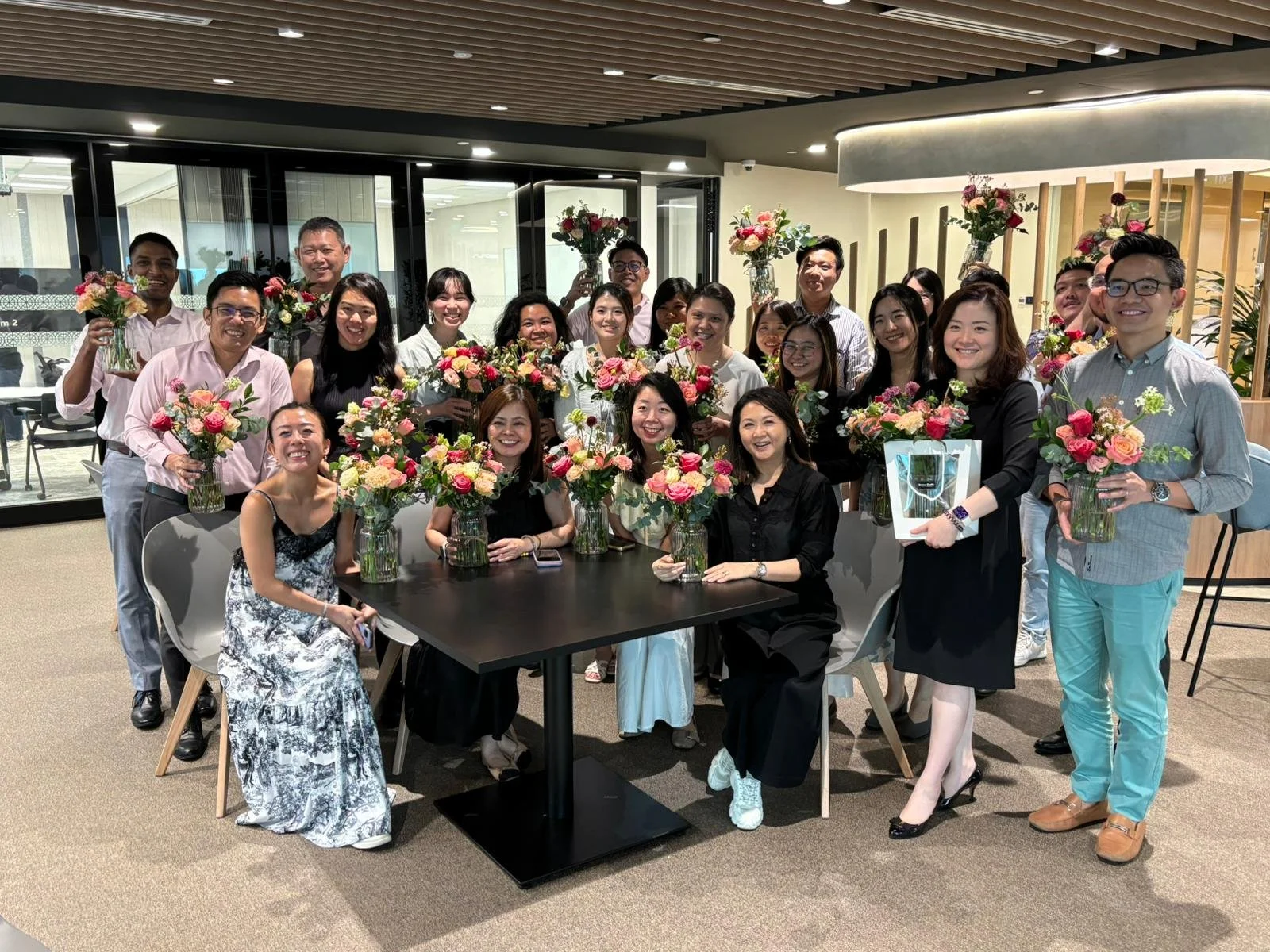 Fresh Vase Workshop for Liberty Insurance