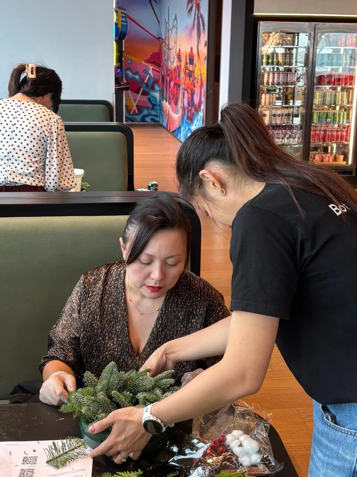 Christmas Wreath Making at BCG