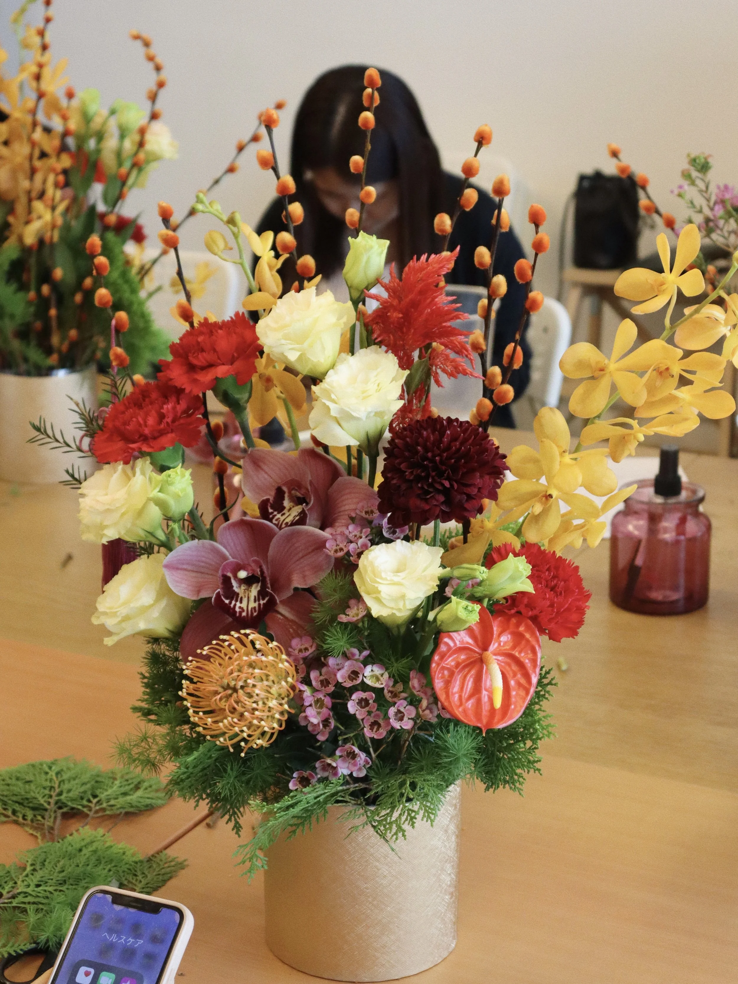 Fresh CNY Centrepiece Workshop