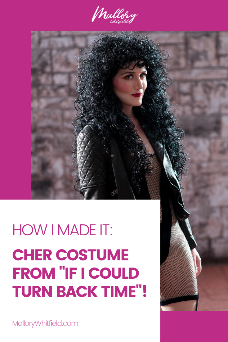 DIY Tutorial: Cher Costume from If I Could Turn Back Time