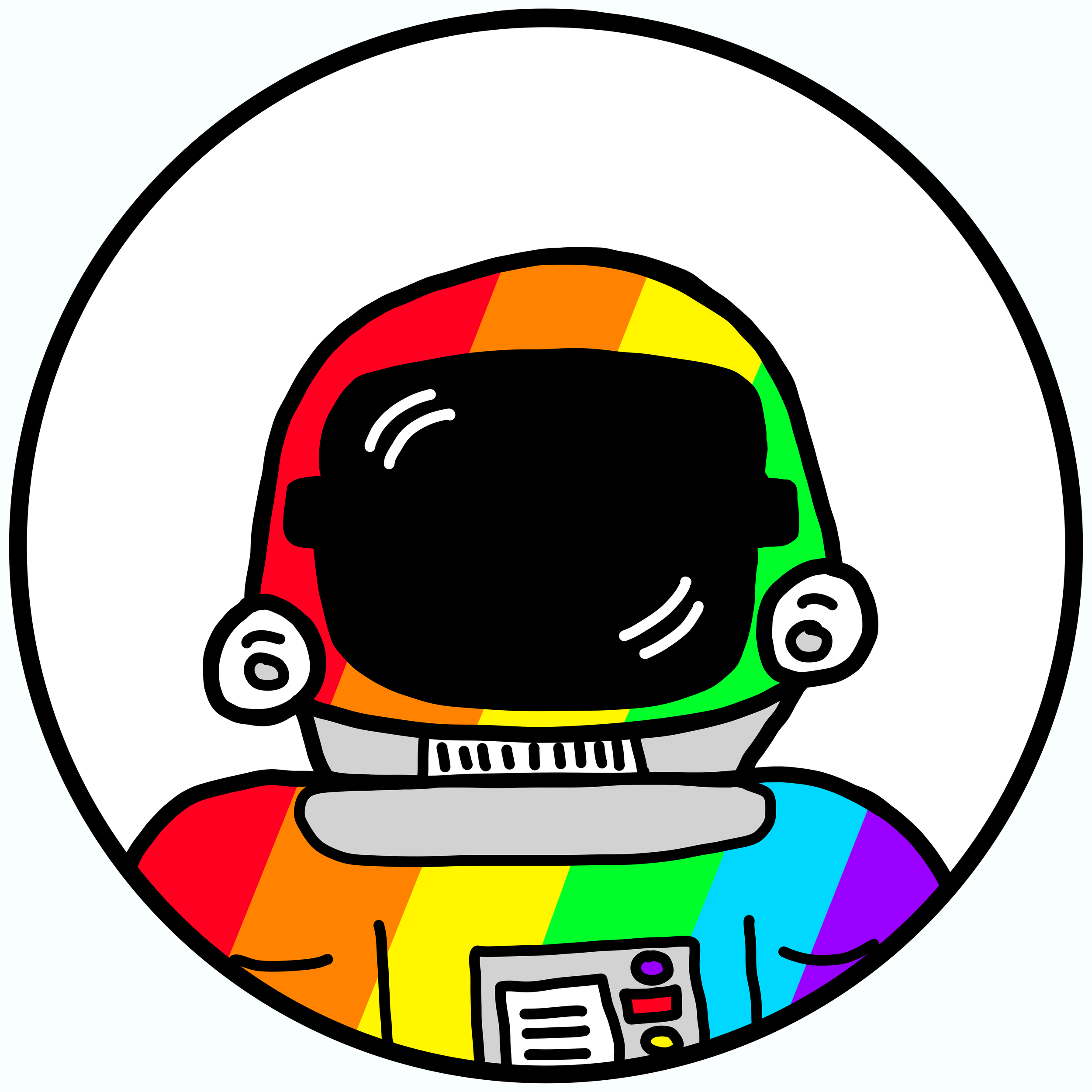 Rainbow Astronaut
