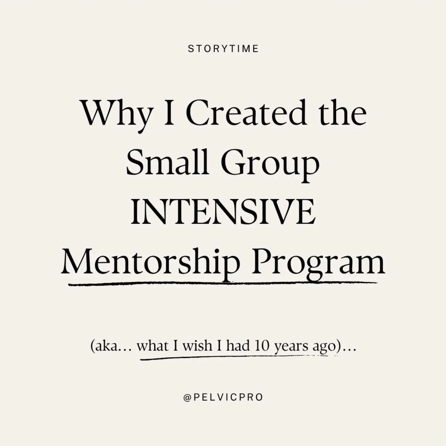 Story time... I had someone leave me a vulnerable voice note today in my DMs explaining why she thought she might need the mentorship... &amp; I think she is, in fact, my IDEAL CLIENT AVATAR.... All the challenges she had mentioned got me immediately