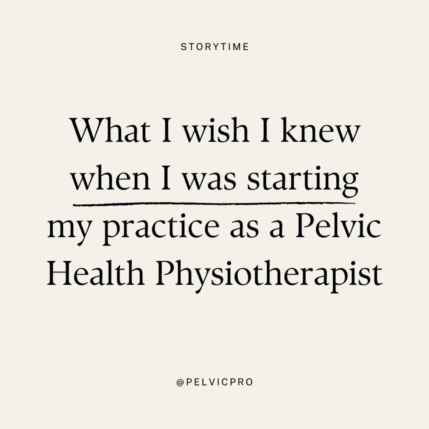 If I could go back in time... this is what I'd share with young, naive, bright-eyed, childless, sleep-abundant Jane! 

Comment below which one you needed to hear! 

DM me if you're soooo down for Pelvicpro's small group mentorship program! Our next m