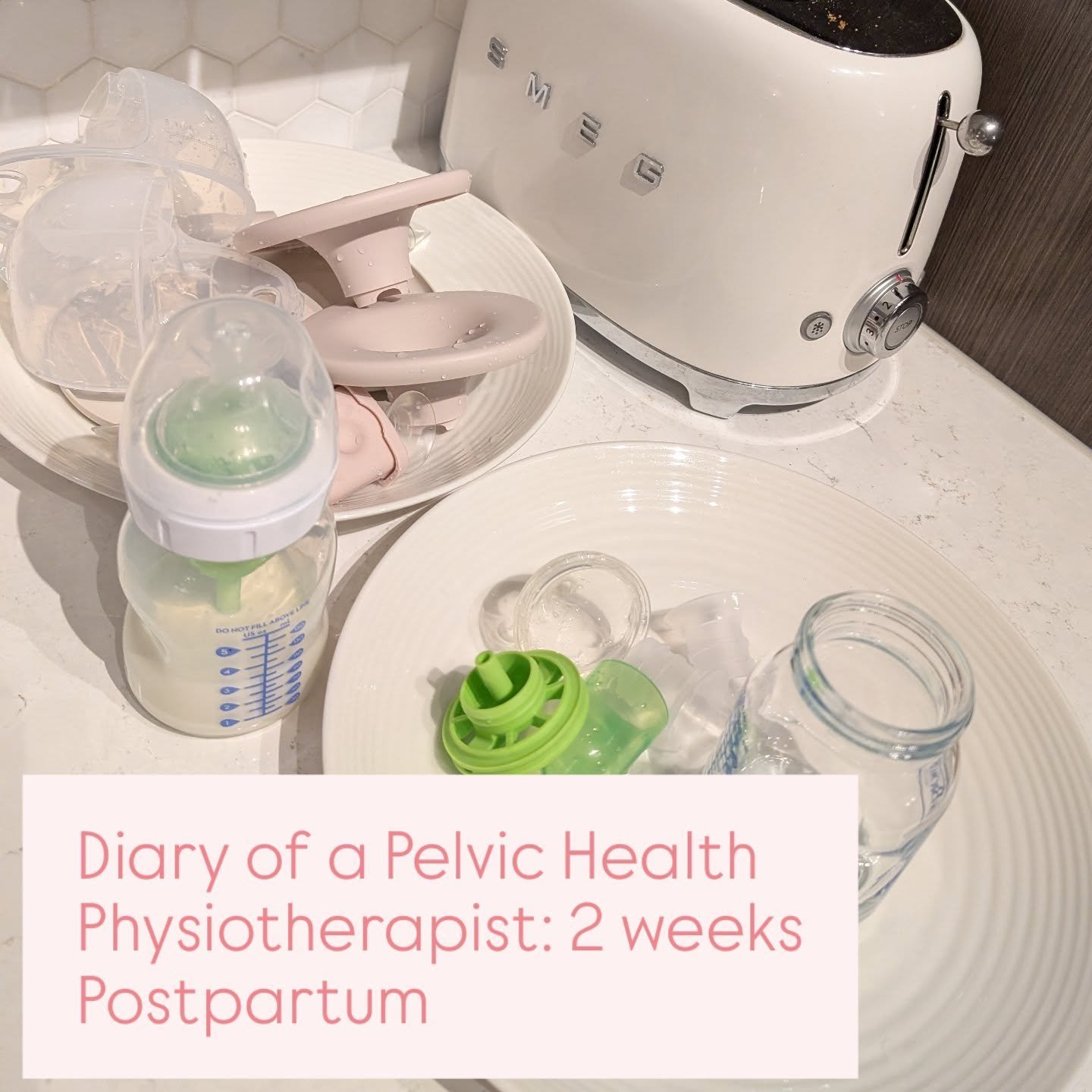 Diary of a Pelvic Health Physiotherapist: 2 Weeks Postpartum... Here's what I've been prioritizing to optimize RECOVERY OF MY PELVIC HEALTH (&amp; mental health)!

💧+🌾 Still pretty diligently on my water intake + fibre intake. I'm still consuming a