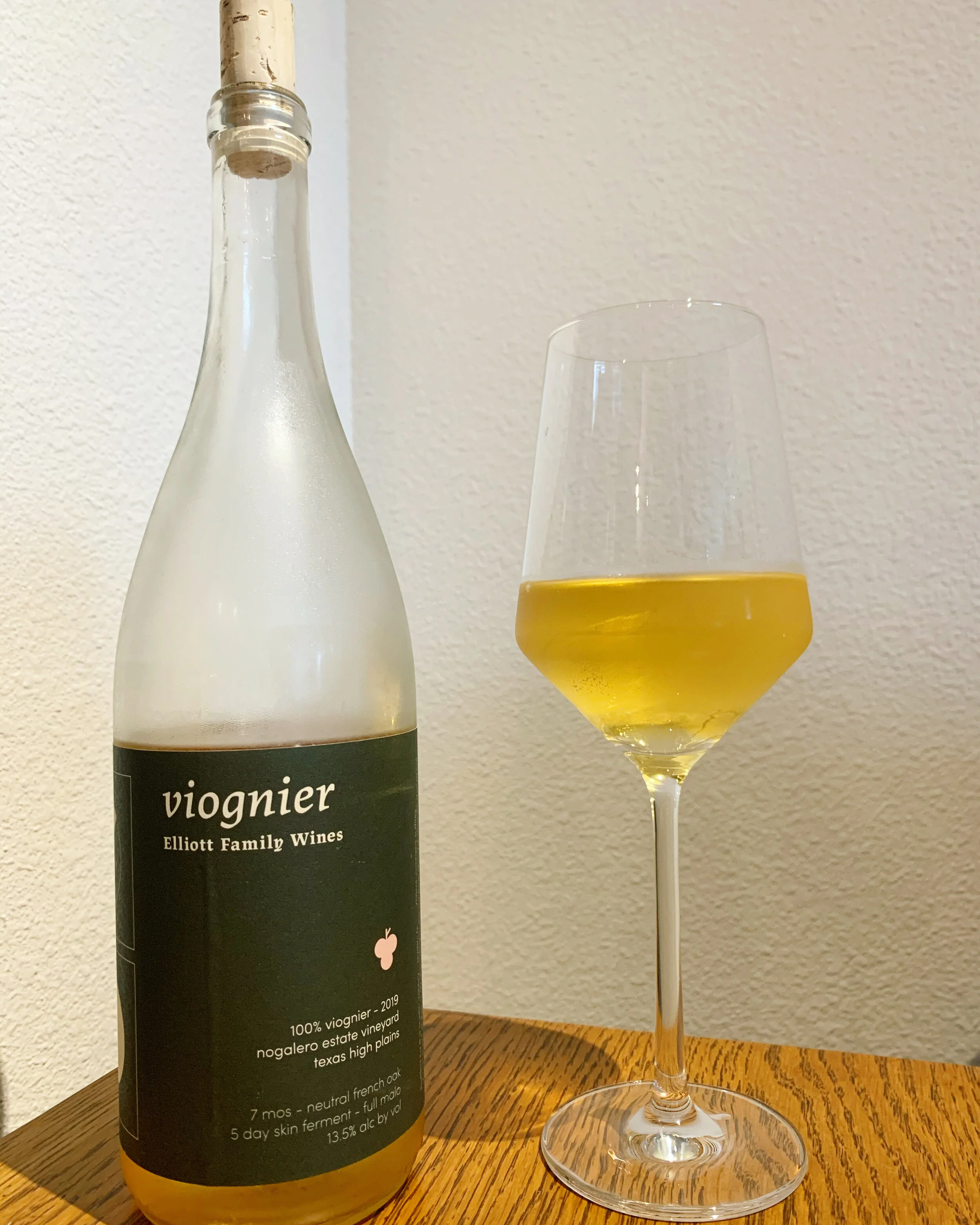 Elliott Family Wines Skin Contact Viognier