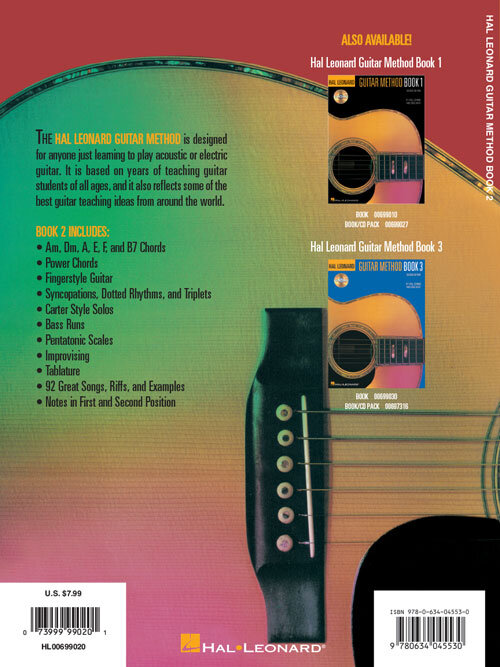Hal Leonard Guitar Method Book 2 Taylor S Guitar Lessons Llc
