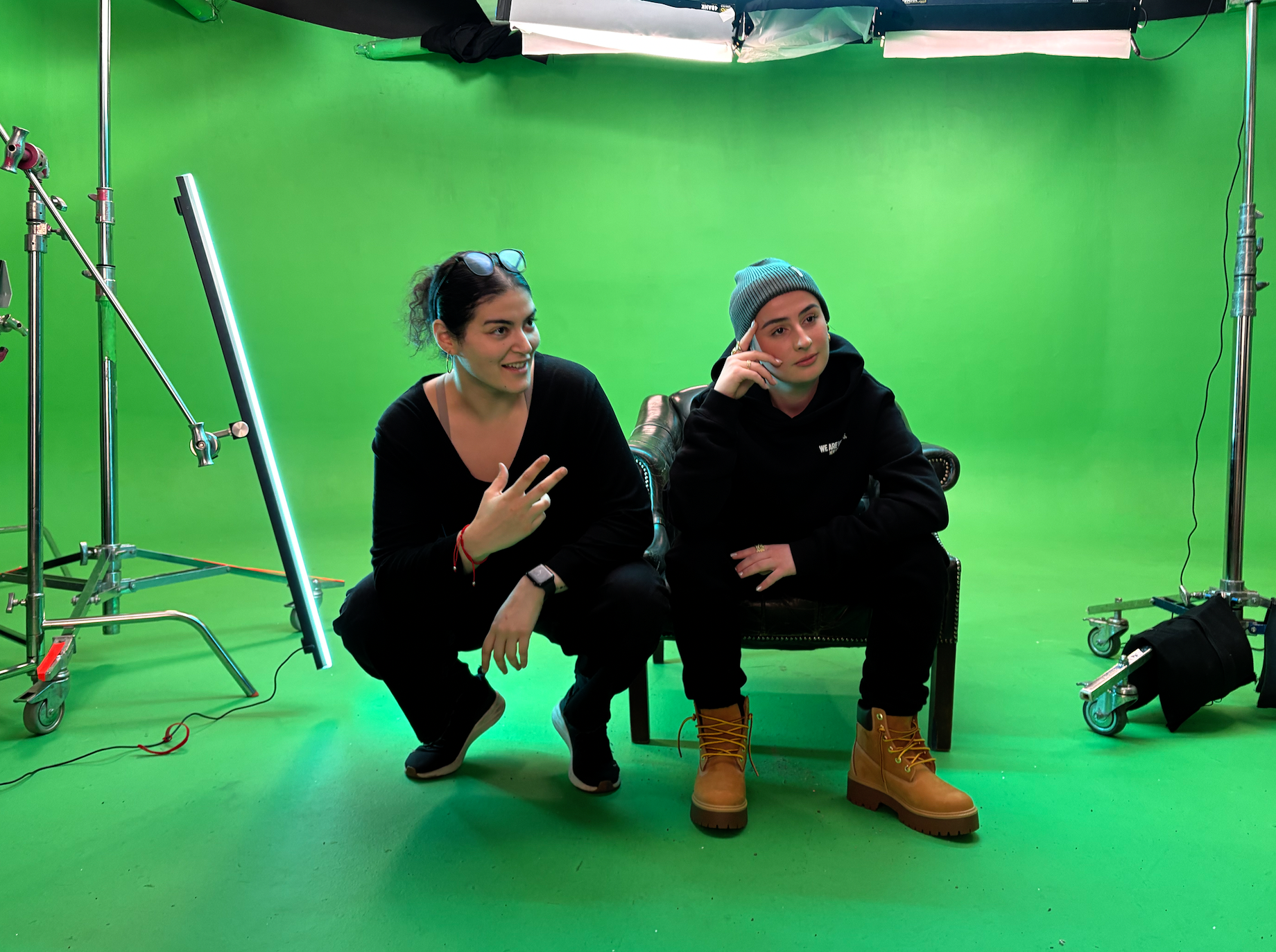 Soukaina Alaoui El Hassani Behind The Scene Versus Swag Shoot