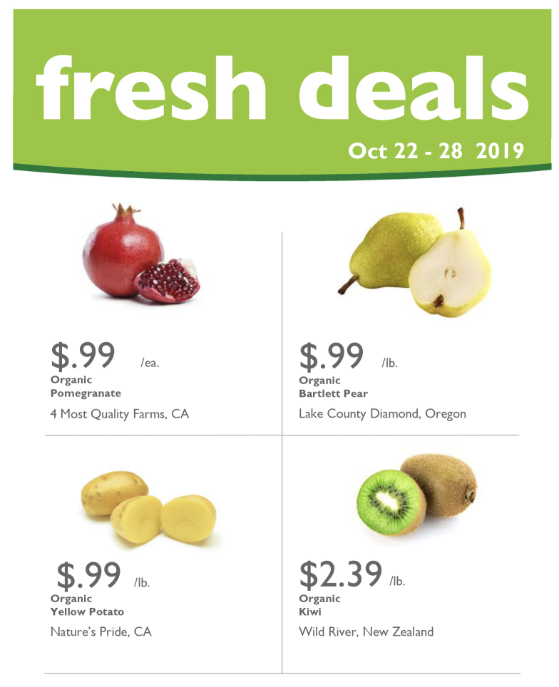 Fresh deals Oct. 22-28