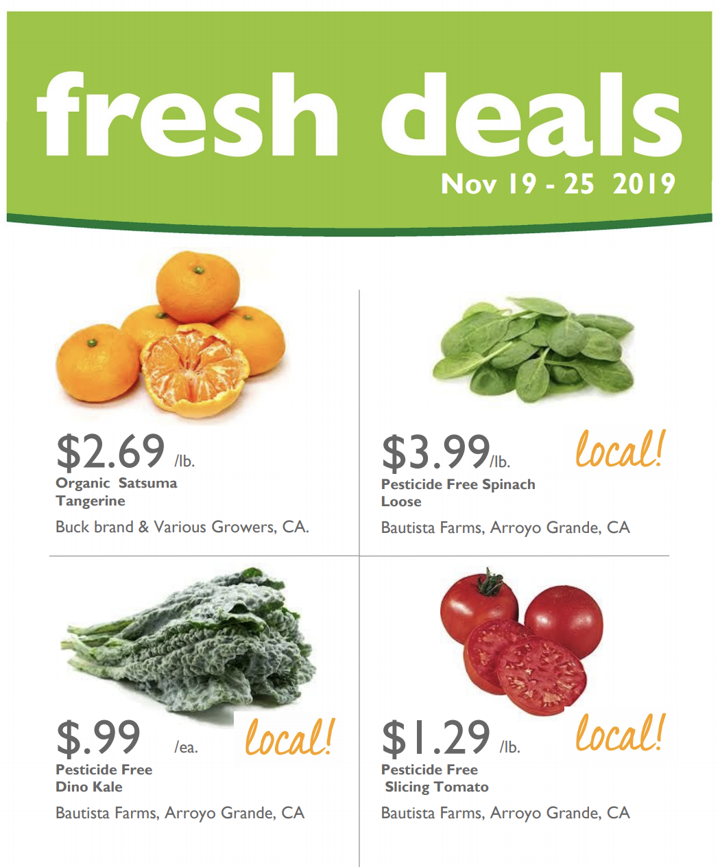 Fresh Deals Nov, 19-25
