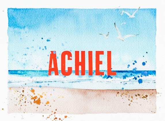 ~ACHIEL~
Take me naar het landschap van Achiels geboortekaartje alstublieft&hellip; Na een tropische zee voor zijn broer, kreeg Achiel een Noordzee-strand met bijhorende suikers. Genieten hoor, zo&rsquo;n toffe idee&euml;n uitwerken! ~&gt; swipe voor