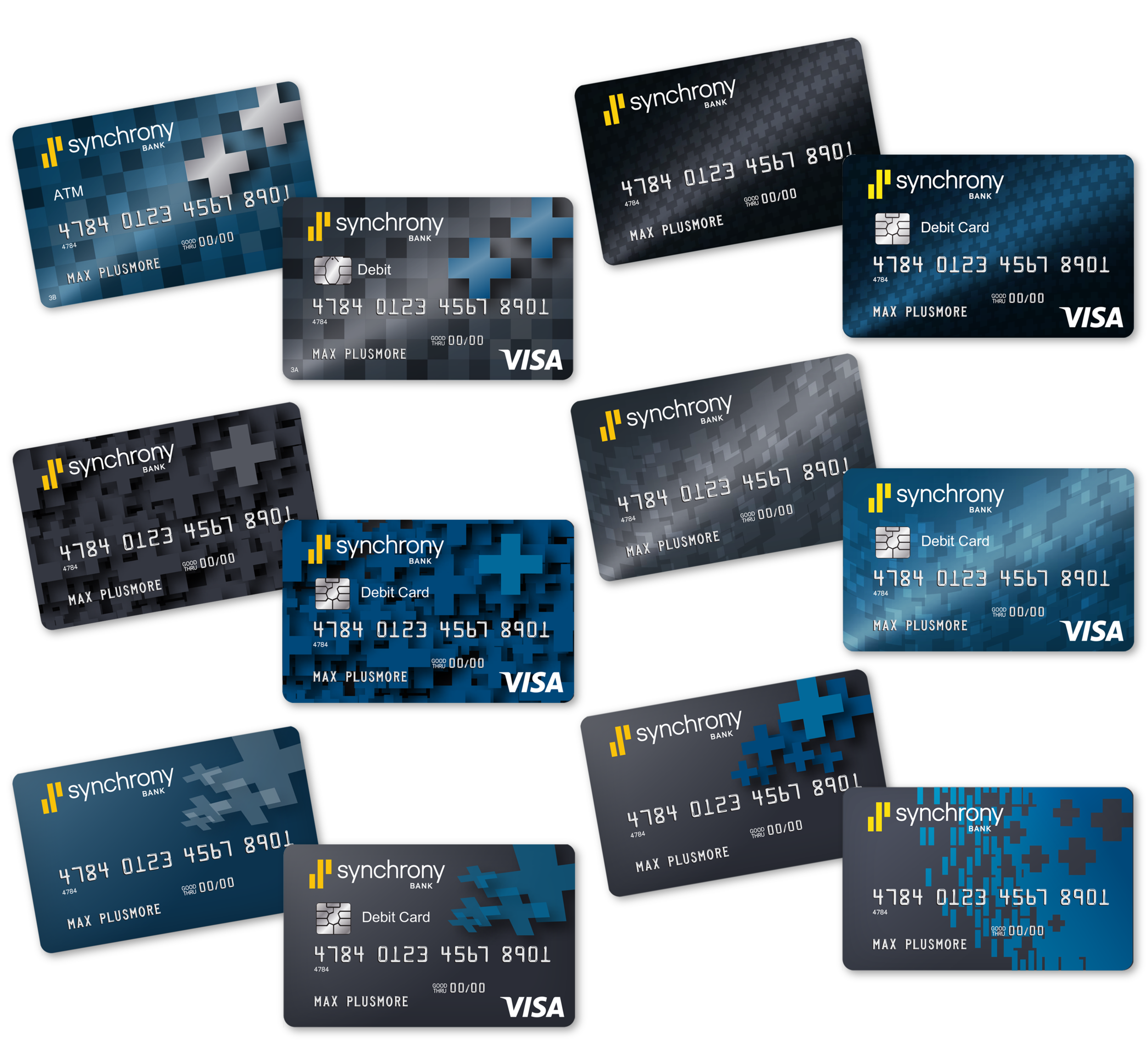 ATM and Debit Card Designs – Synchrony Bank