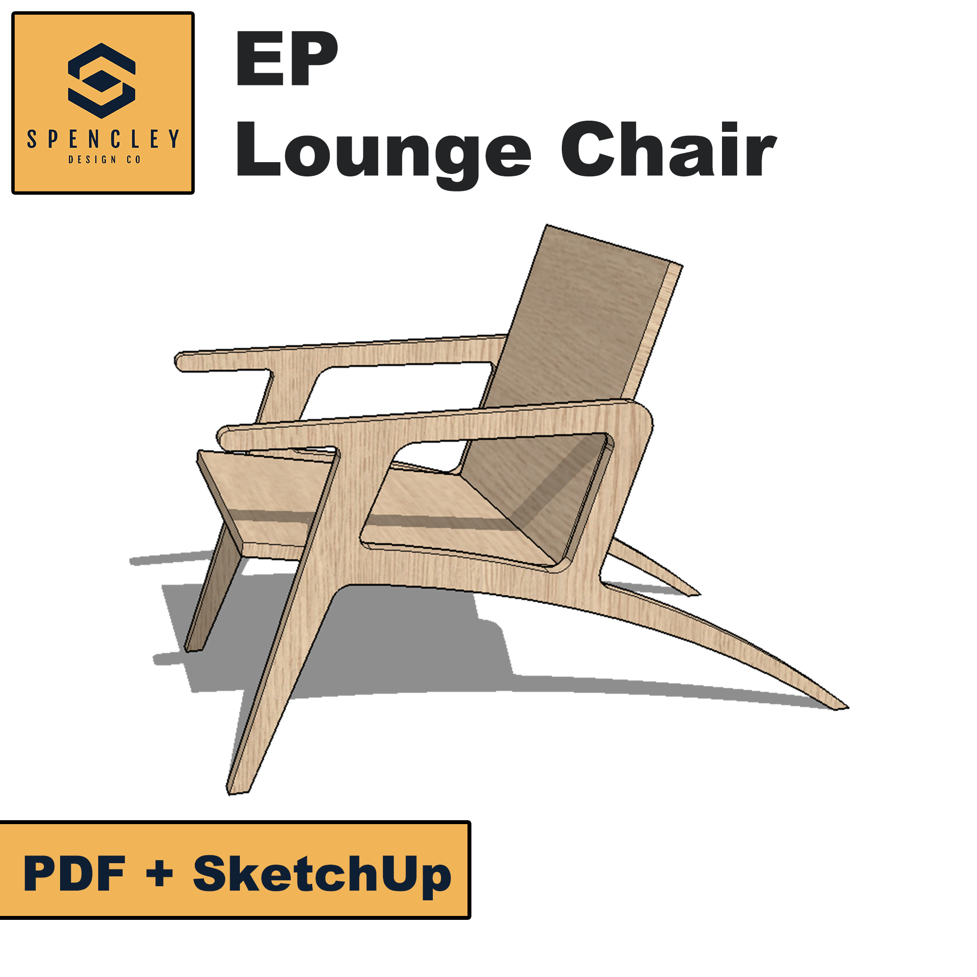 EP Lounge Chair Plans — Spencley Design Co.