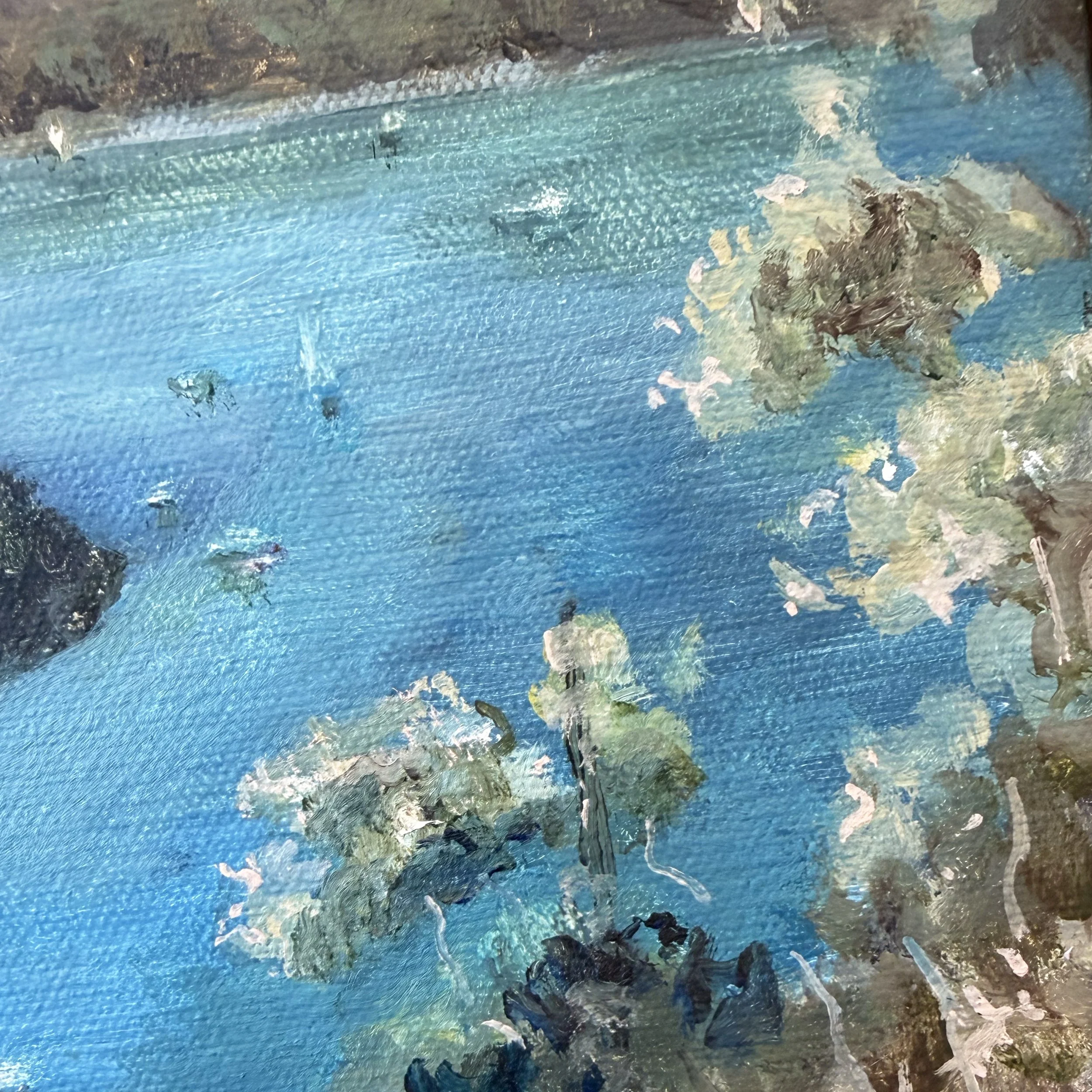 Blue Days on Pittwater-Original-oil colour-nikki quarry-detail.jpg