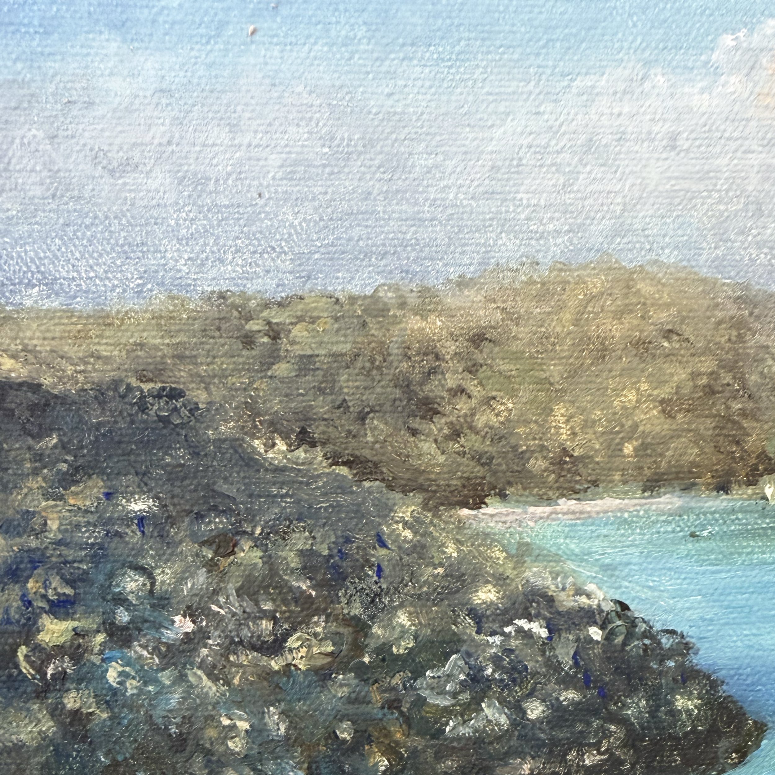 Blue Days on Pittwater-Original-oil colour-nikki quarry-detail2.jpg