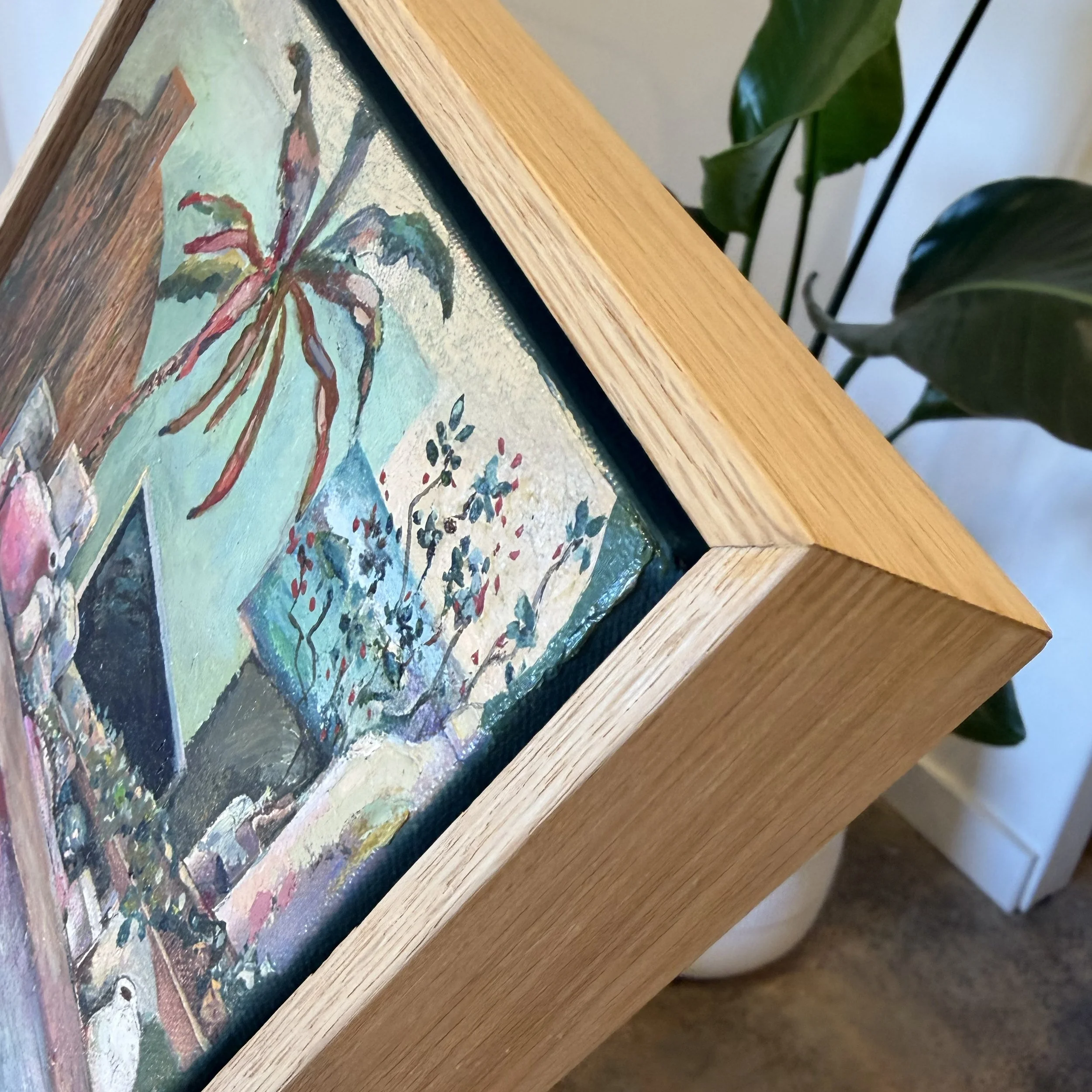 An Ordinary Day-Oil on Canvas-Nikki Quarry -Oak frame.jpg (Copy)