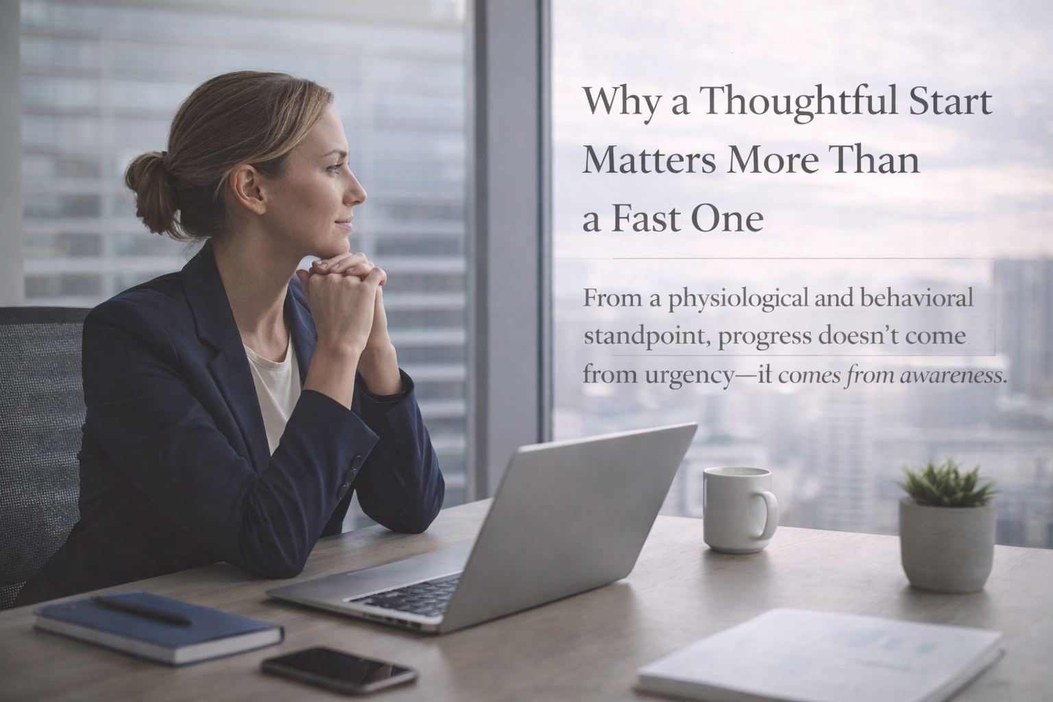 Why a Thoughtful Start Matters More Than a Fast One